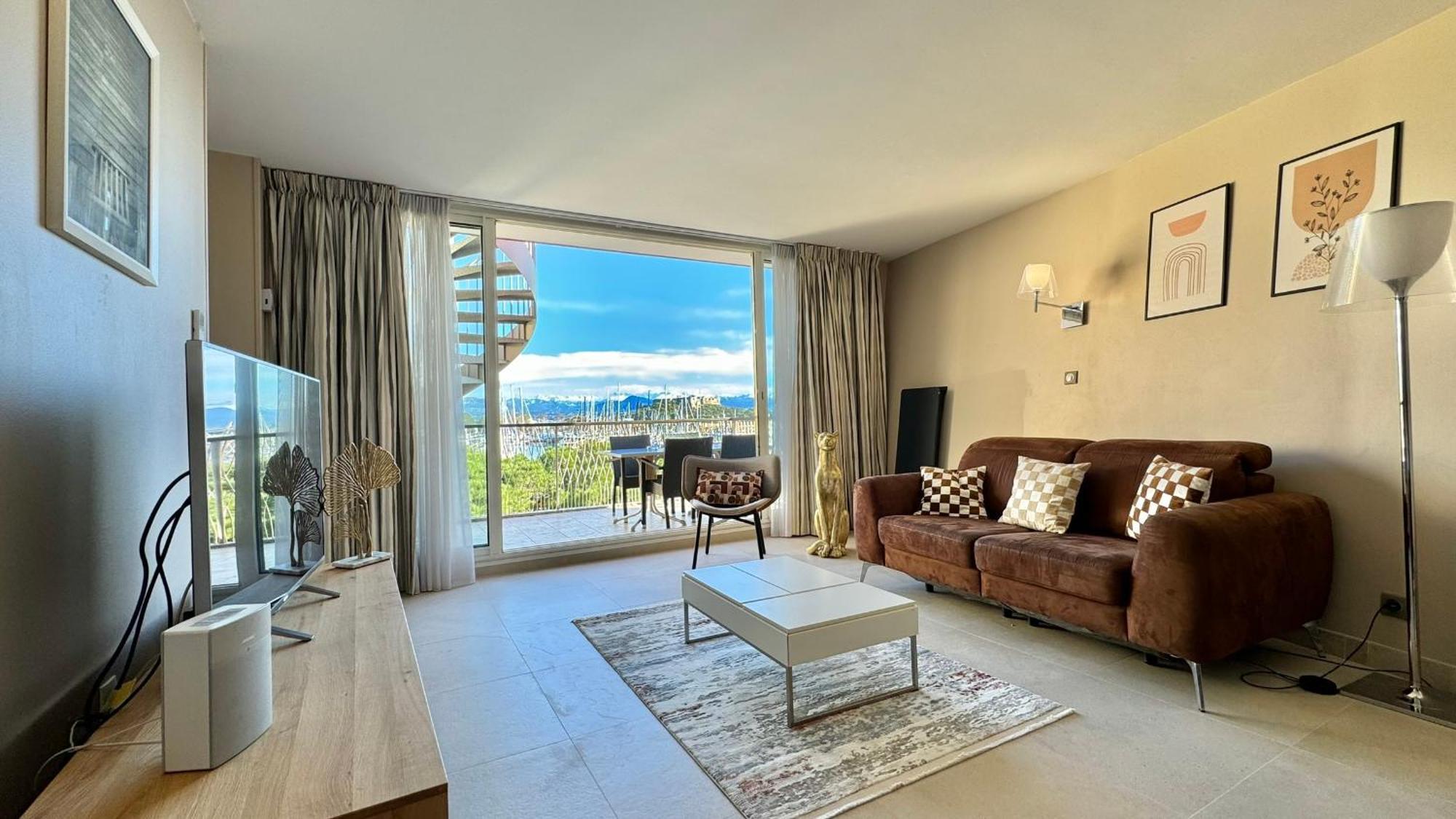 Penthouse Vue Mer Avec Rooftop,Jacuzzi,Et Parking Prive Αντίμπ Εξωτερικό φωτογραφία